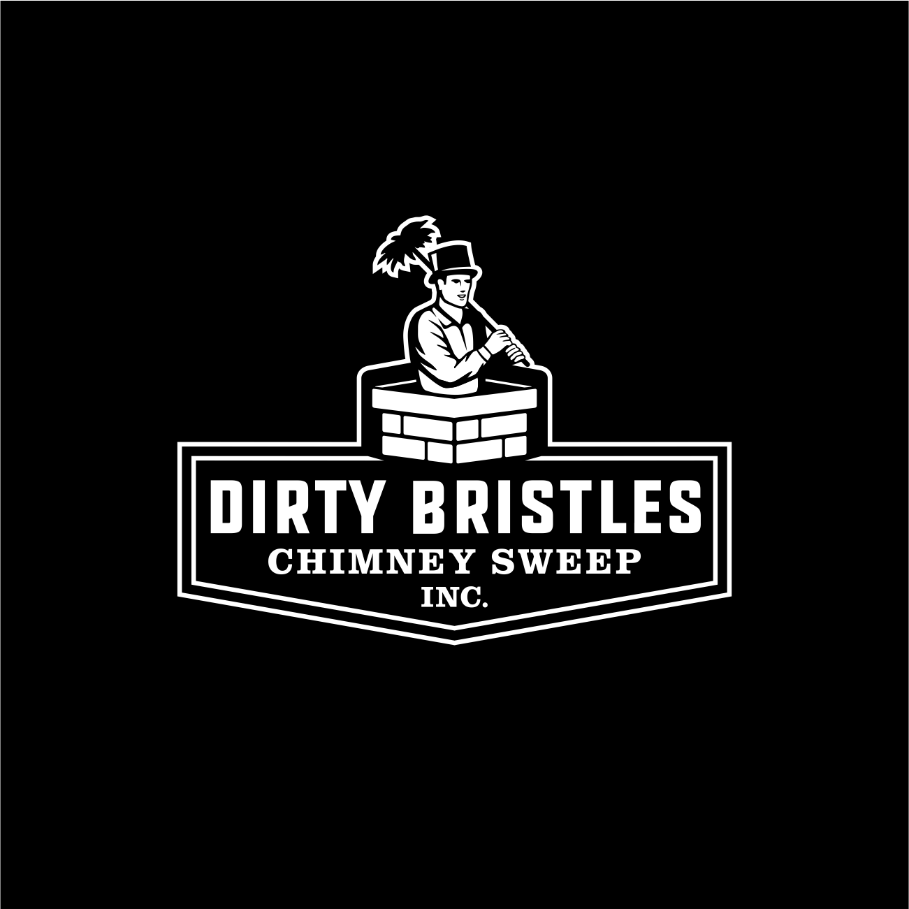 Logo Design by design.picnic for Dirty Bristles Chimney Sweep Inc | Design #27595806