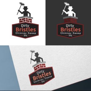 Logo-Design von creativedesign0708 für Dirty Bristles Chimney Sweep Inc | Design #27591791