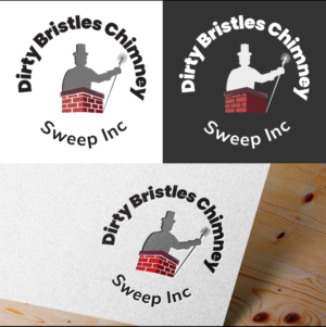 Logo Design by creativedesign0708 for Dirty Bristles Chimney Sweep Inc | Design: #27591799
