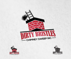 Logo Design by dianagargaritza for Dirty Bristles Chimney Sweep Inc | Design: #27575926
