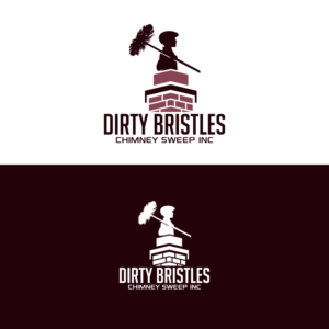Logo Design by brand maker for Dirty Bristles Chimney Sweep Inc | Design: #27569387