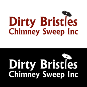 Logo Design by Fendr for Dirty Bristles Chimney Sweep Inc | Design: #27598833