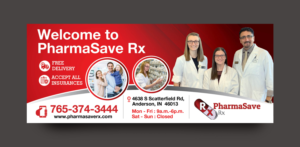 Werbetafel-Design von rkailas für PharmaSave Rx | Design: #27573950