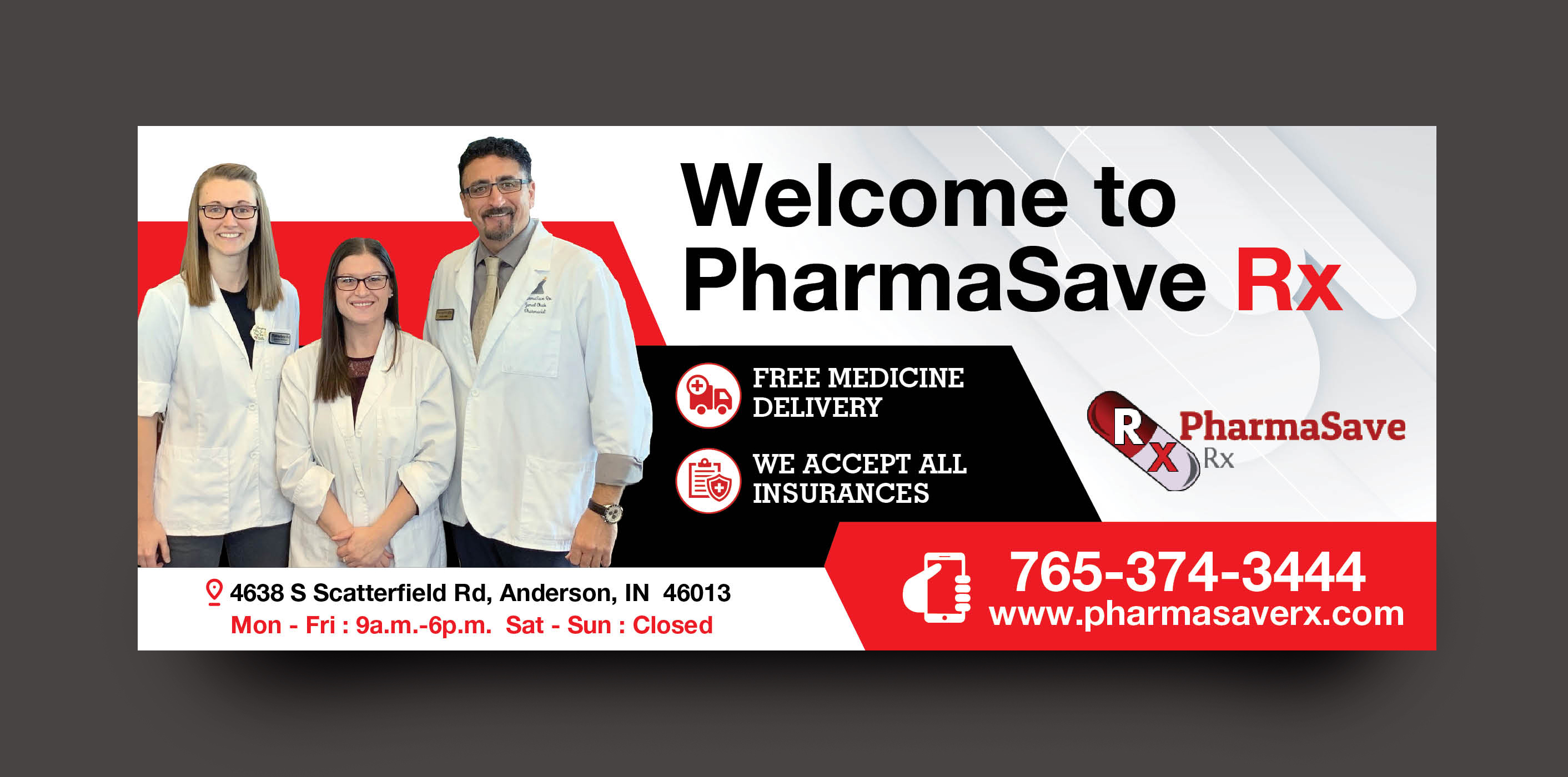 Billboard Design by rkailas for PharmaSave Rx | Design #27573953