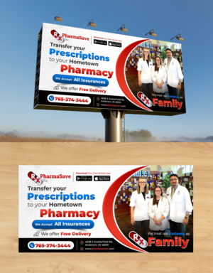 Werbetafel-Design von ecorokerz für PharmaSave Rx | Design: #27578179