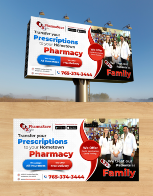 Werbetafel-Design von ecorokerz für PharmaSave Rx | Design: #27580526