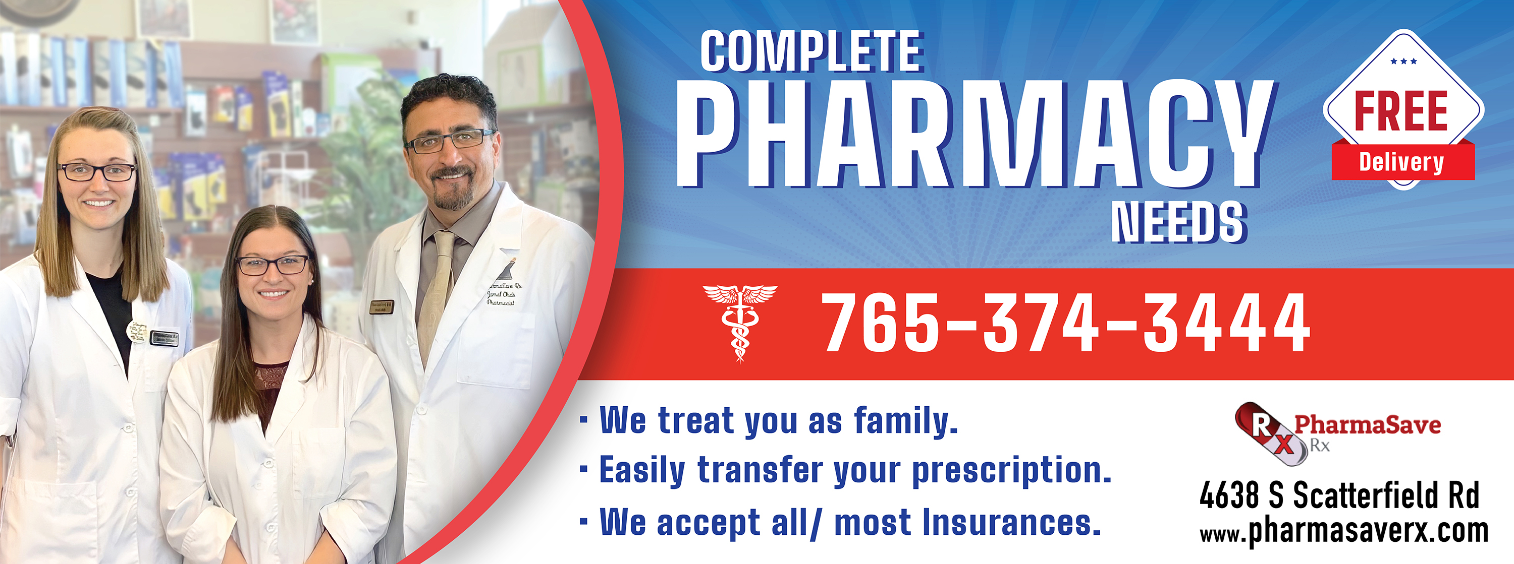 Billboard Design by Jason Vantran for PharmaSave Rx | Design #27576175