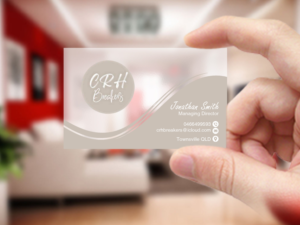CRH Breakers | Design de Carte de Visite par Creations Box 2015