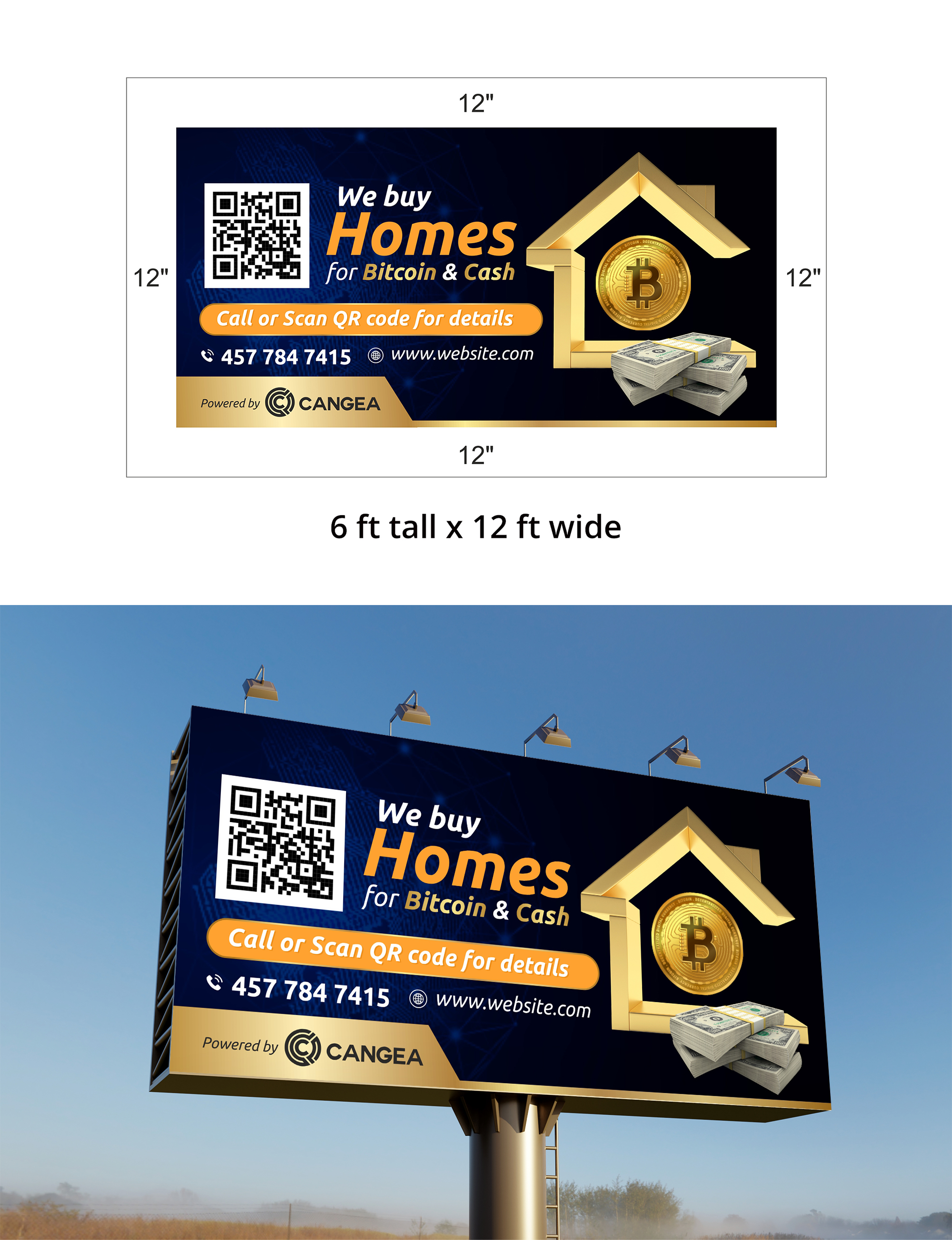 Billboard Design by KreativeMadz for Hype Leads | Design #27578704