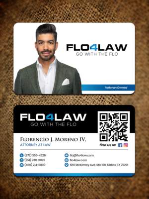 Diseño de Tarjeta de Presentación por Sandaruwan para Florencio J Moreno IV | Diseño #27570092