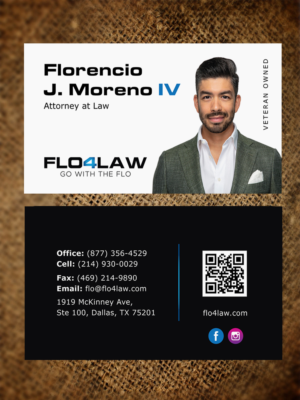 Diseño de Tarjeta de Presentación por JK18 para Florencio J Moreno IV | Diseño #27572686