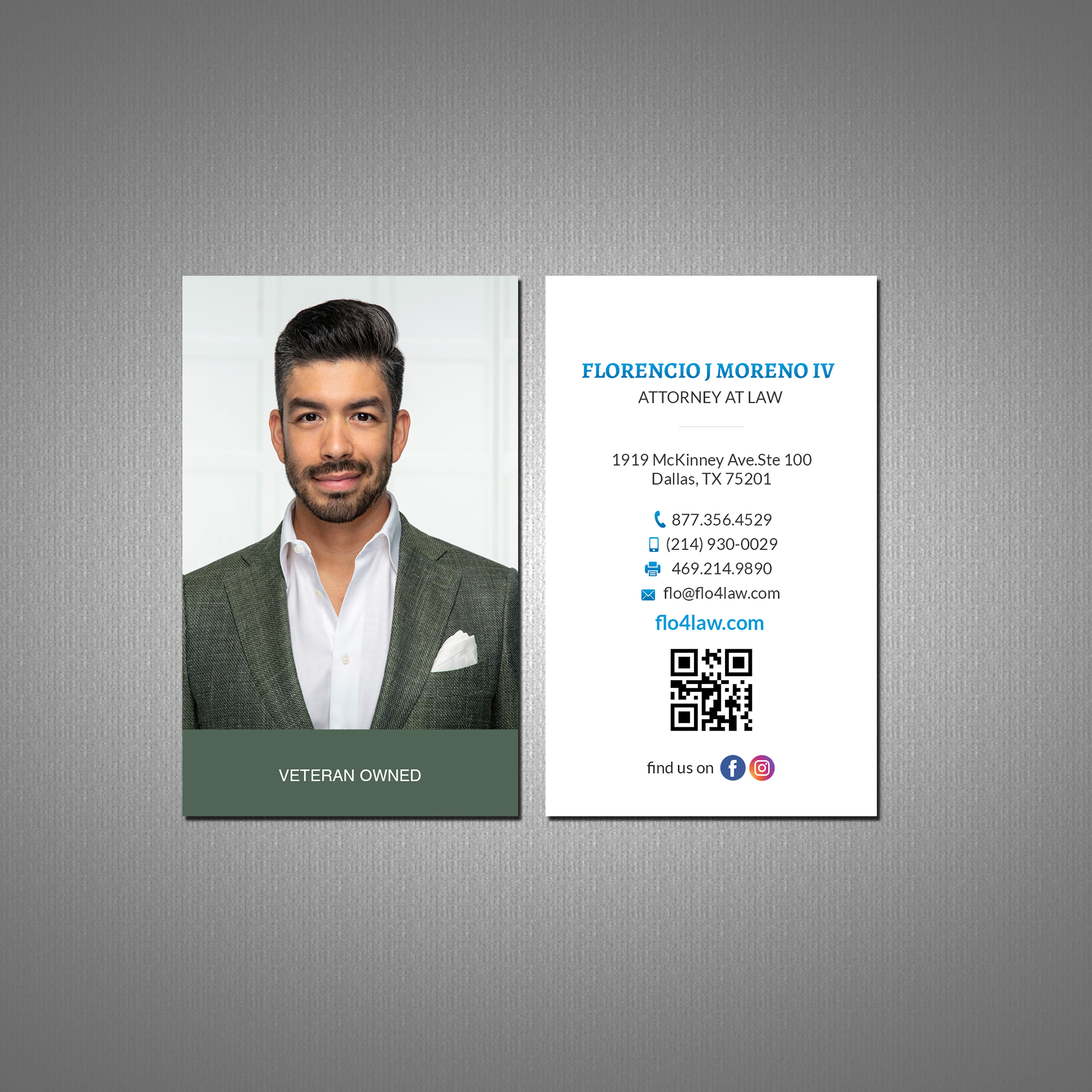 Design de Carte de Visite par Creations Box 2015 pour Florencio J Moreno IV | Design #27579312