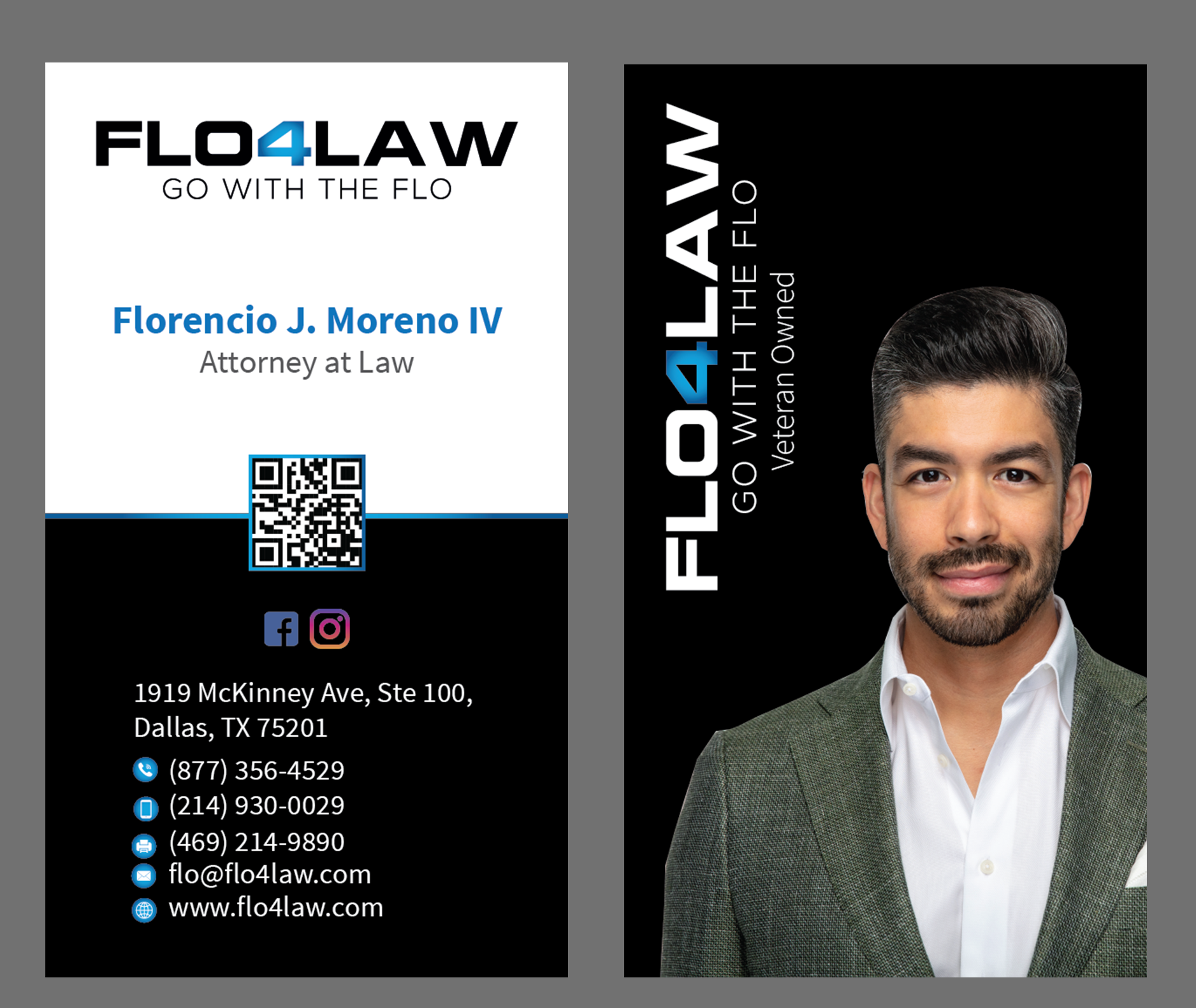 Business Card Design by Shabnum Khan for Florencio J Moreno IV | Design #27581473
