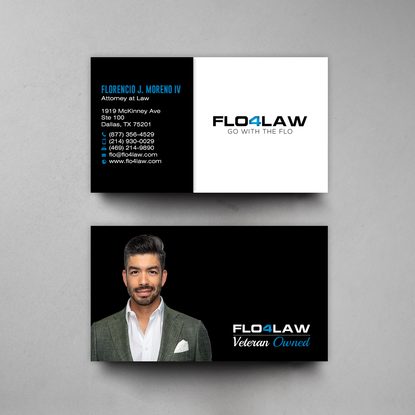 Visitenkarten-Design von chandrayaan.creative für Florencio J Moreno IV | Design #27572995