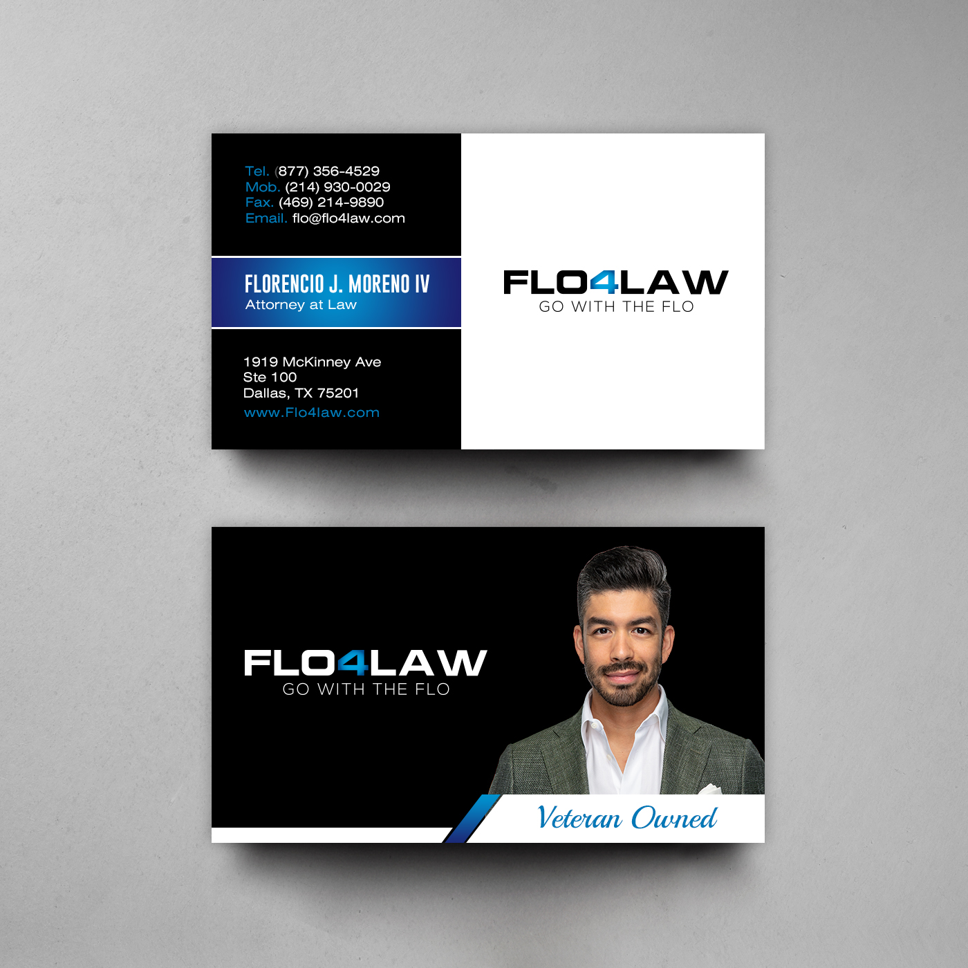 Visitenkarten-Design von chandrayaan.creative für Florencio J Moreno IV | Design #27573001