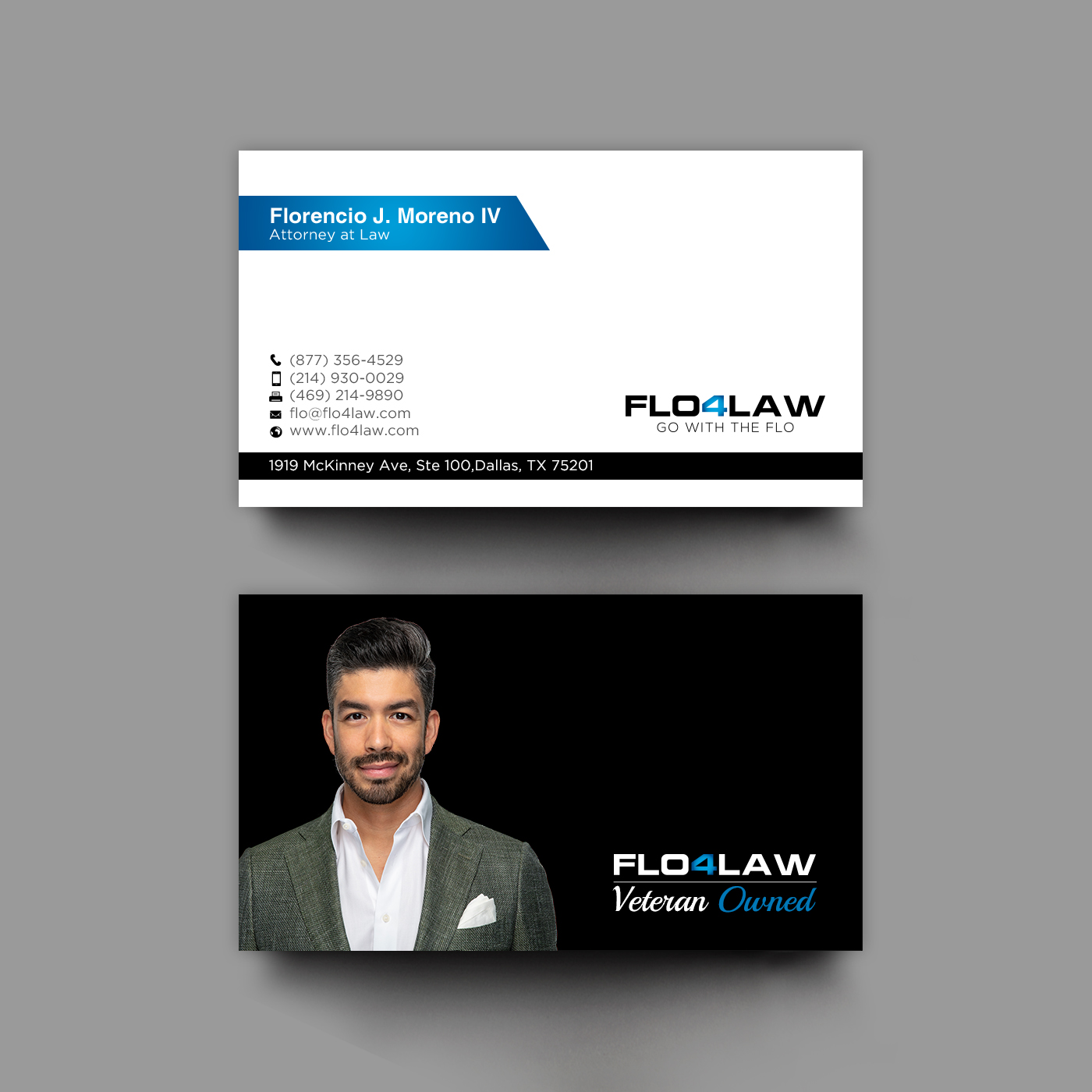 Visitenkarten-Design von chandrayaan.creative für Florencio J Moreno IV | Design #27573206