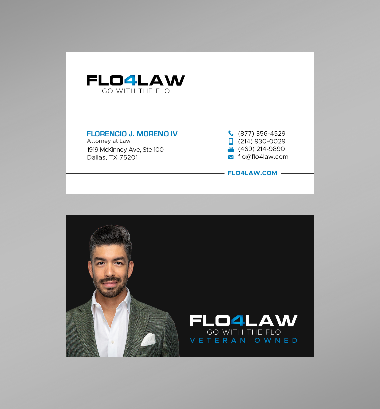 Visitenkarten-Design von chandrayaan.creative für Florencio J Moreno IV | Design #27574012