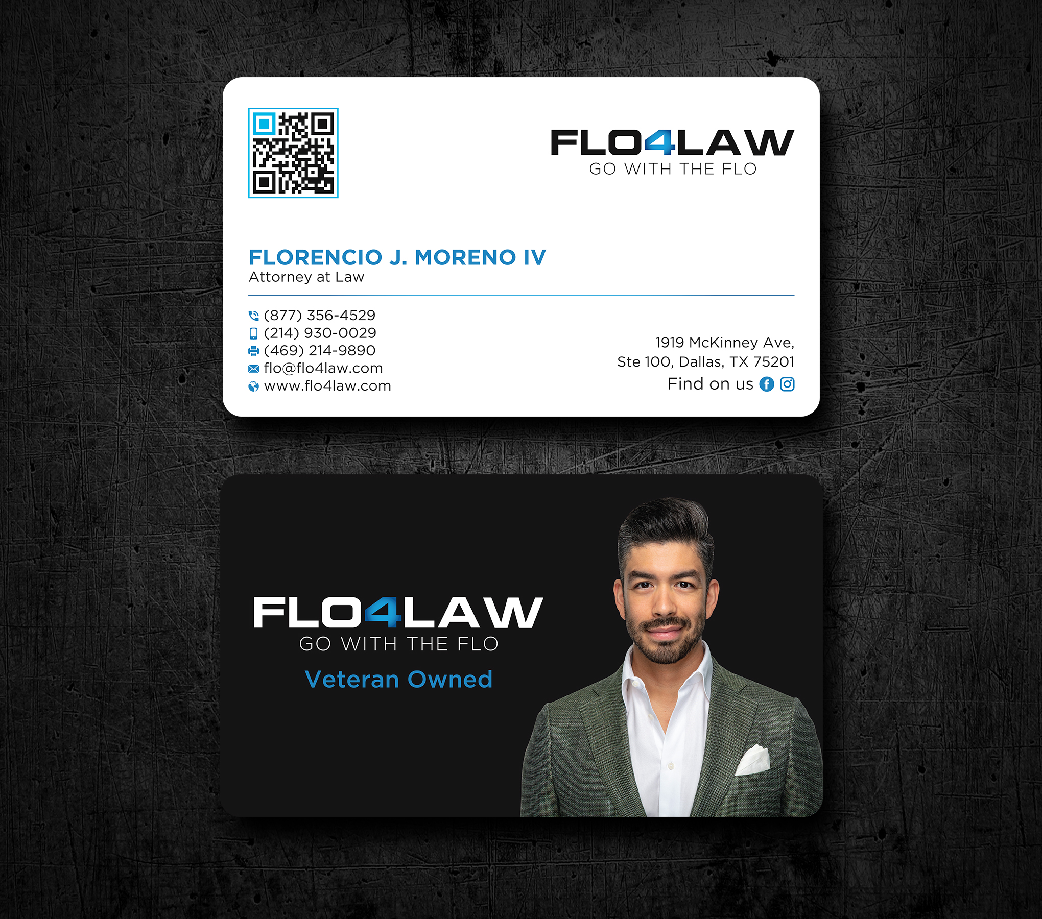 Visitenkarten-Design von Uttom 2 für Florencio J Moreno IV | Design #27583436