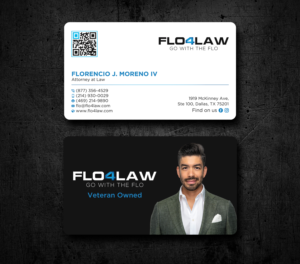 Business Card Design by Uttom 2 for Florencio J Moreno IV | Design: #27583436