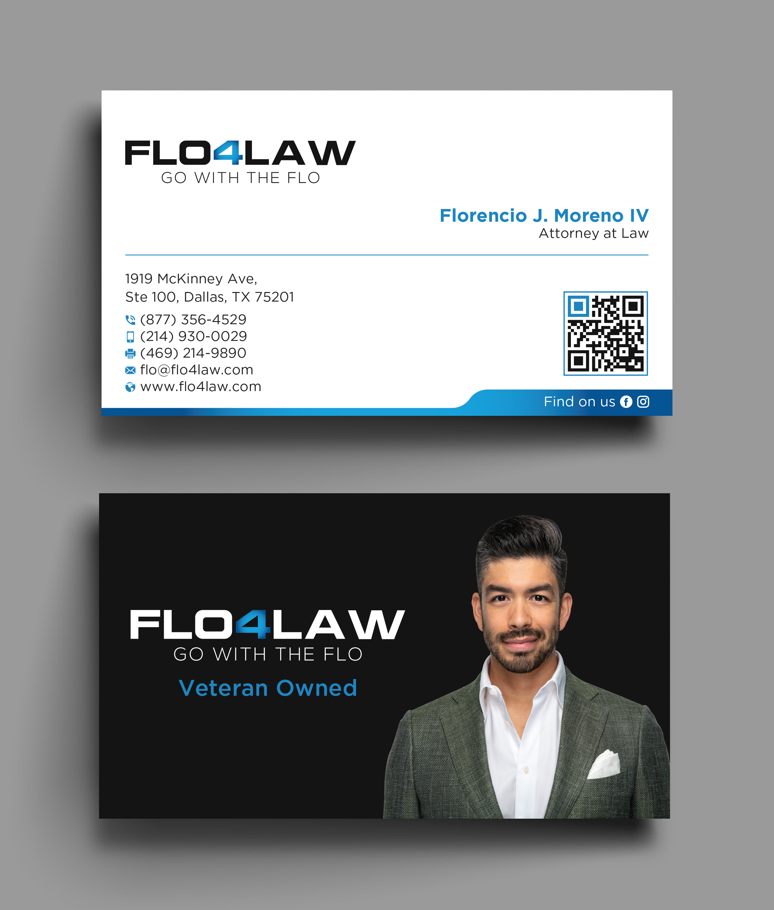 Visitenkarten-Design von Uttom 2 für Florencio J Moreno IV | Design #27583643