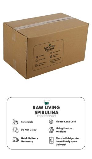 Sticker Design by ecorokerz for Raw Living Spirulina | Design: #27574711