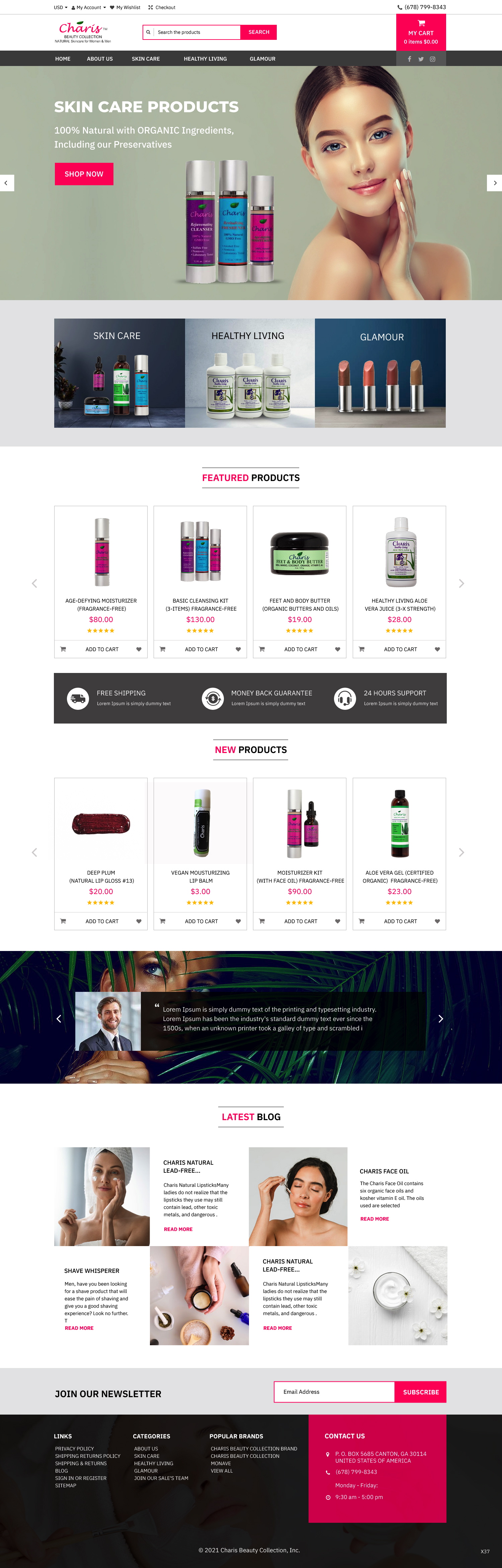 Diseño de BigCommerce por pb para John and Gloria Penn Ministry | Diseño #27575972