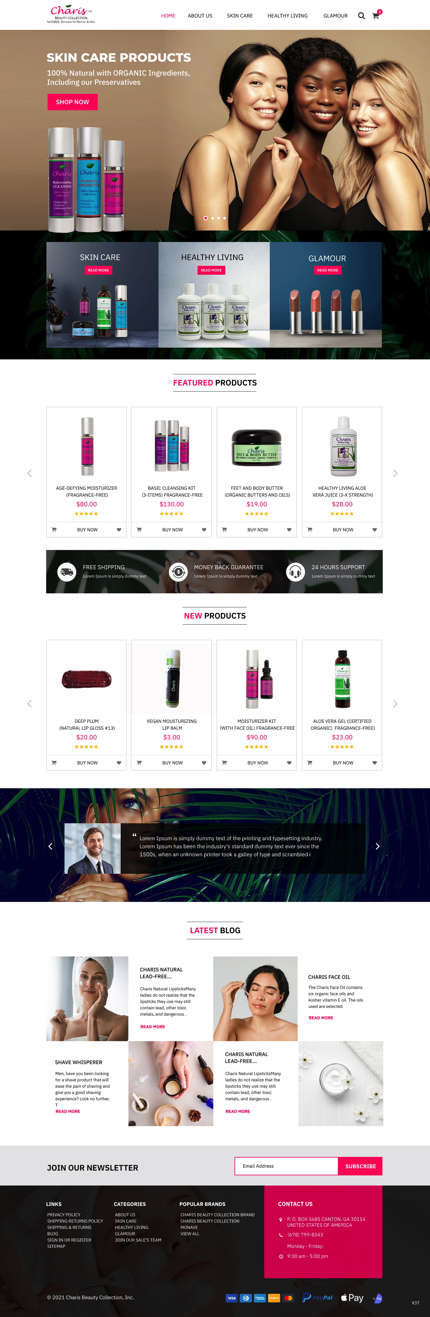 BigCommerce Design by pb for John and Gloria Penn Ministry | Design #27650793