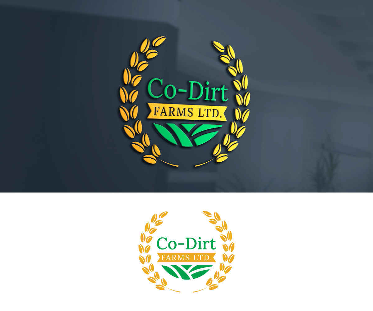 Logo-Design von BlissBoy..! für Co-Dirt Farms Ltd | Design: #27574867