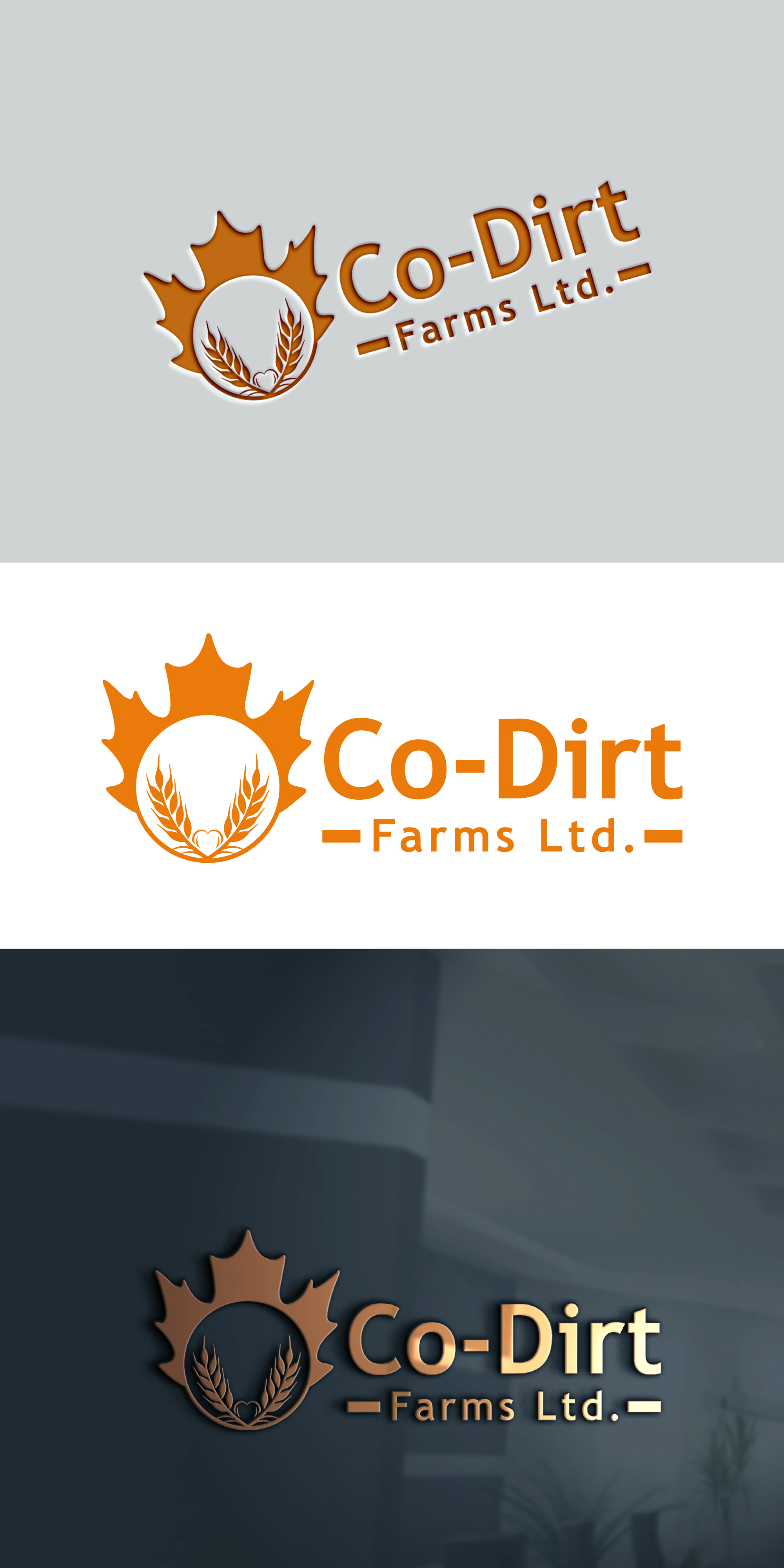 Diseño de Logo por Md Sakhawat Hosssain para Co-Dirt Farms Ltd | Diseño #27603062