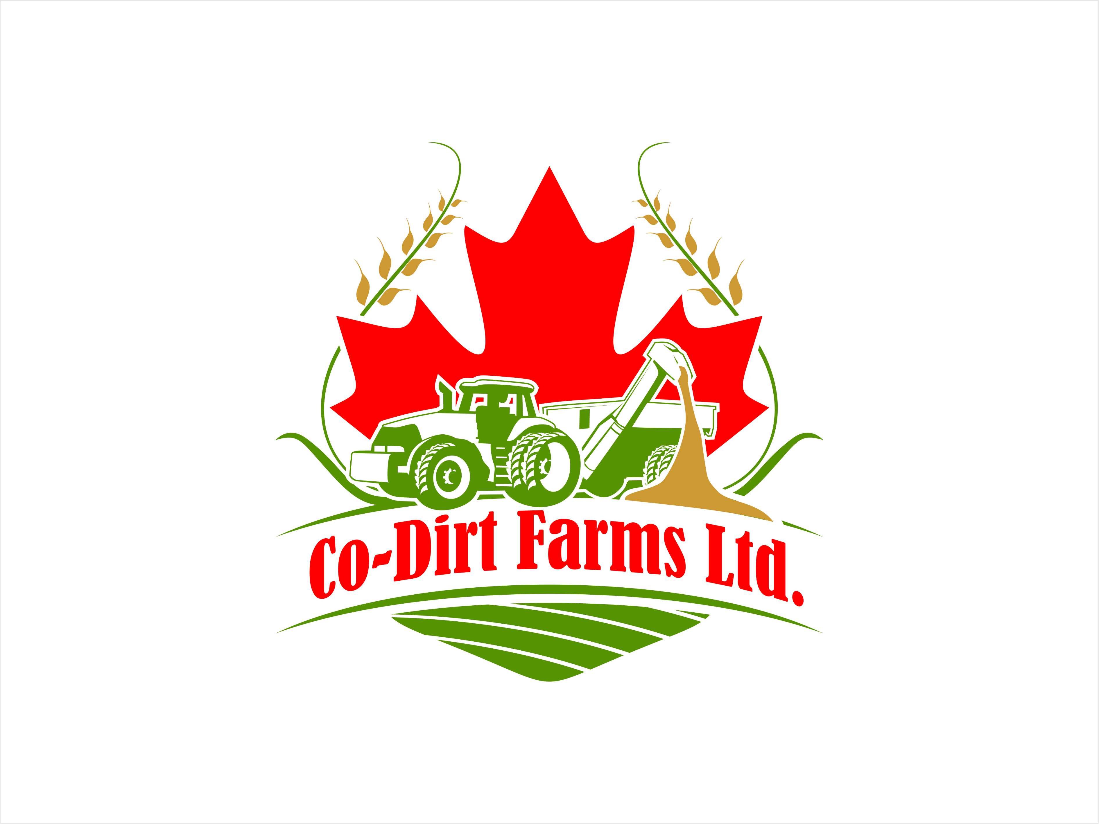 Logo Design by ninjah for Co-Dirt Farms Ltd | Design #27595794