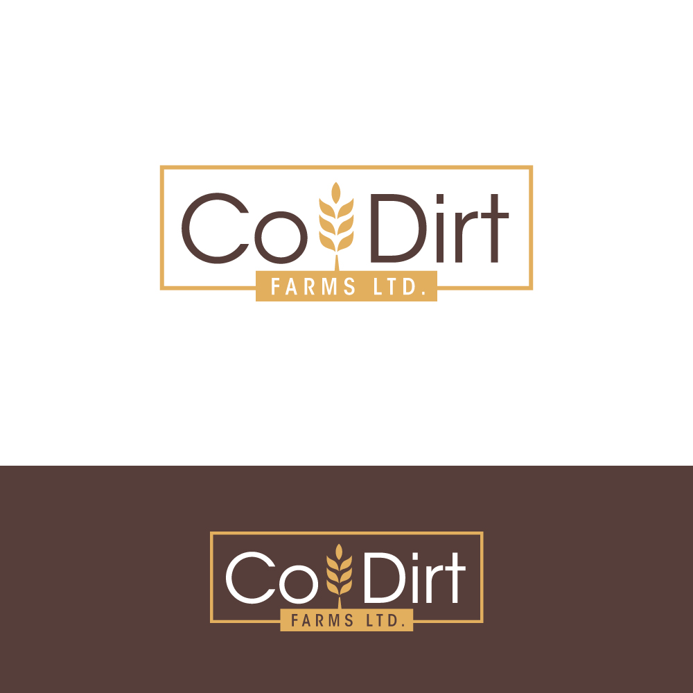 Diseño de Logo por Sujit Banerjee para Co-Dirt Farms Ltd | Diseño #27574834