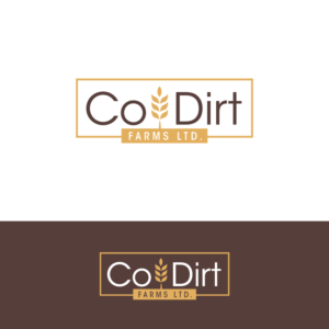 Logo Design by Sujit Banerjee for Co-Dirt Farms Ltd | Design: #27574834