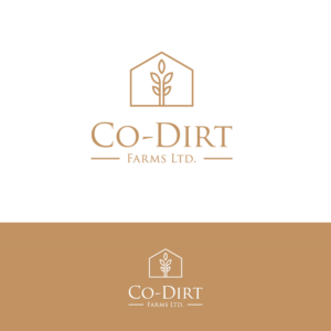 Logo-Design von Sujit Banerjee für Co-Dirt Farms Ltd | Design: #27574843