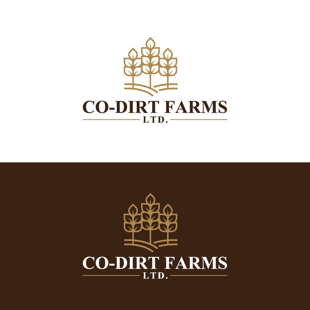 Logo Design by Sujit Banerjee for Co-Dirt Farms Ltd | Design #27574984