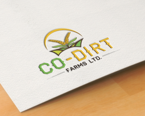 Logo Design by Deziners Zone for Co-Dirt Farms Ltd | Design: #27573784