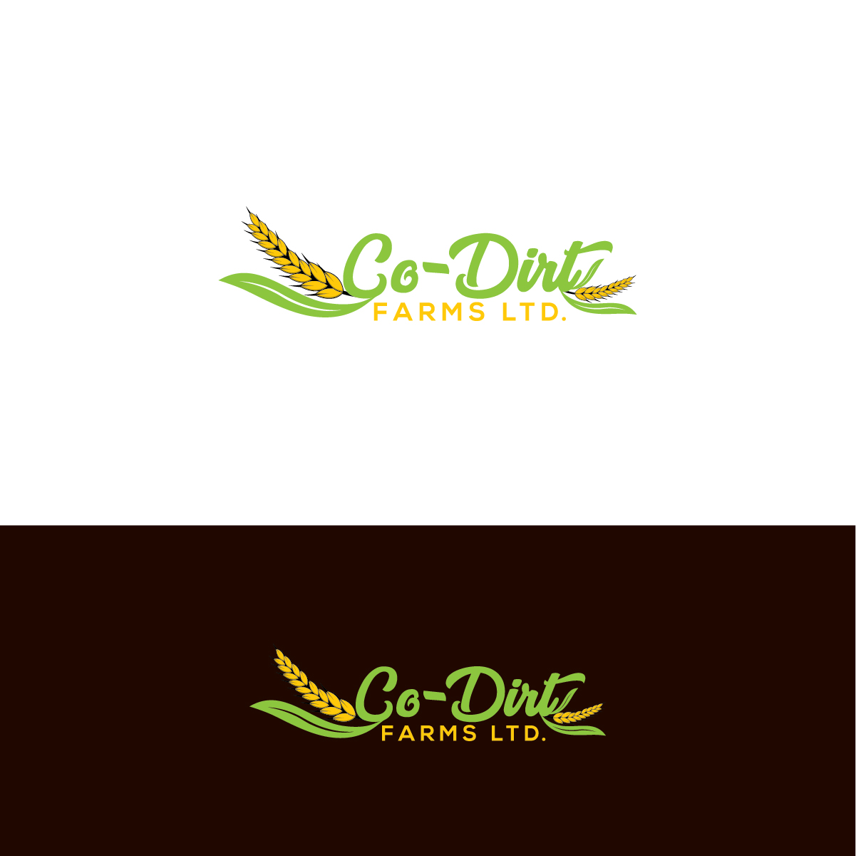Logo Design by Deziners Zone for Co-Dirt Farms Ltd | Design #27573785