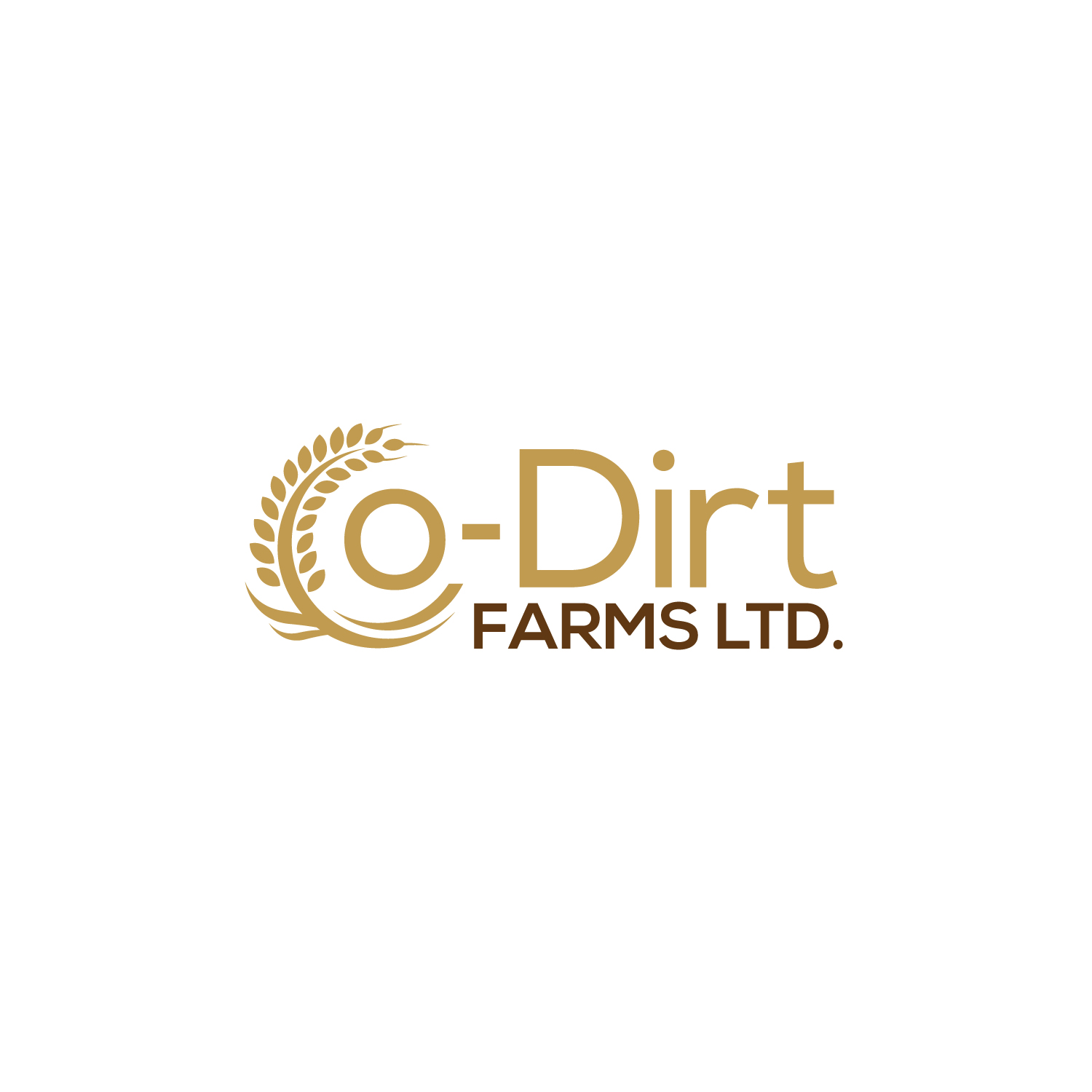 Logo Design by Dream Logo Design for Co-Dirt Farms Ltd | Design #27575759