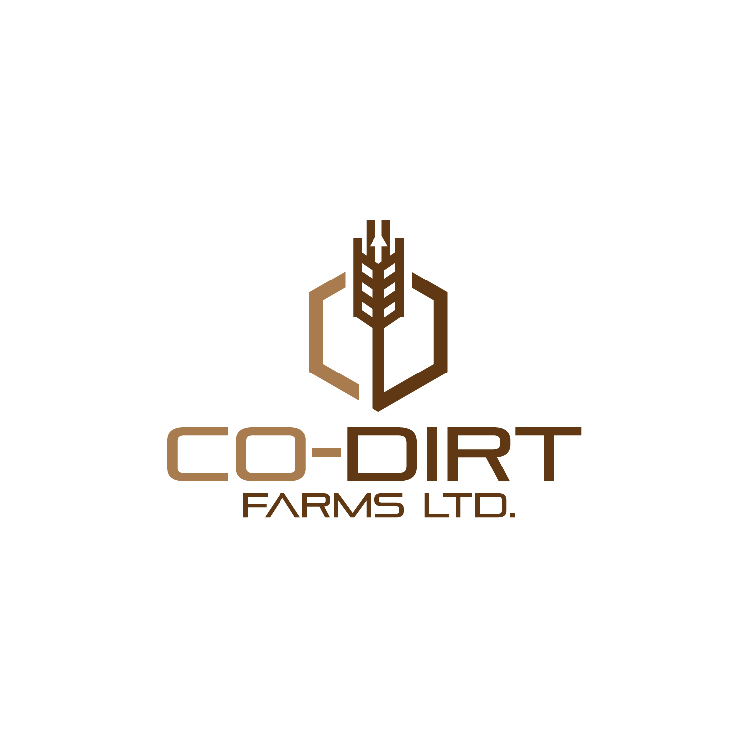 Logo Design by Dream Logo Design for Co-Dirt Farms Ltd | Design #27575760