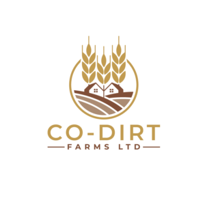 Logo Design by Dream Logo Design for Co-Dirt Farms Ltd | Design: #27575761