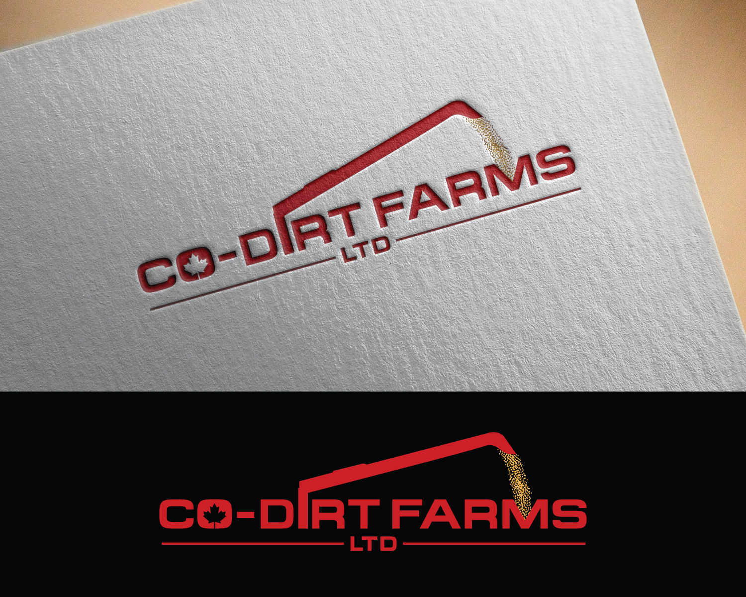 Logo-Design von Atec für Co-Dirt Farms Ltd | Design #27587797