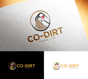 Logo Design by step forward 2 for Co-Dirt Farms Ltd | Design: #27578343
