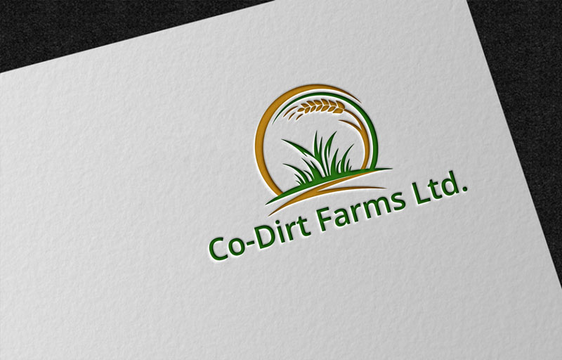 Logo Design by jaxondesign for Co-Dirt Farms Ltd | Design #27573586
