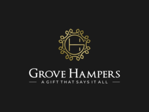 Grove Hampers "A gift that says it all" | Logo Design by beard.art