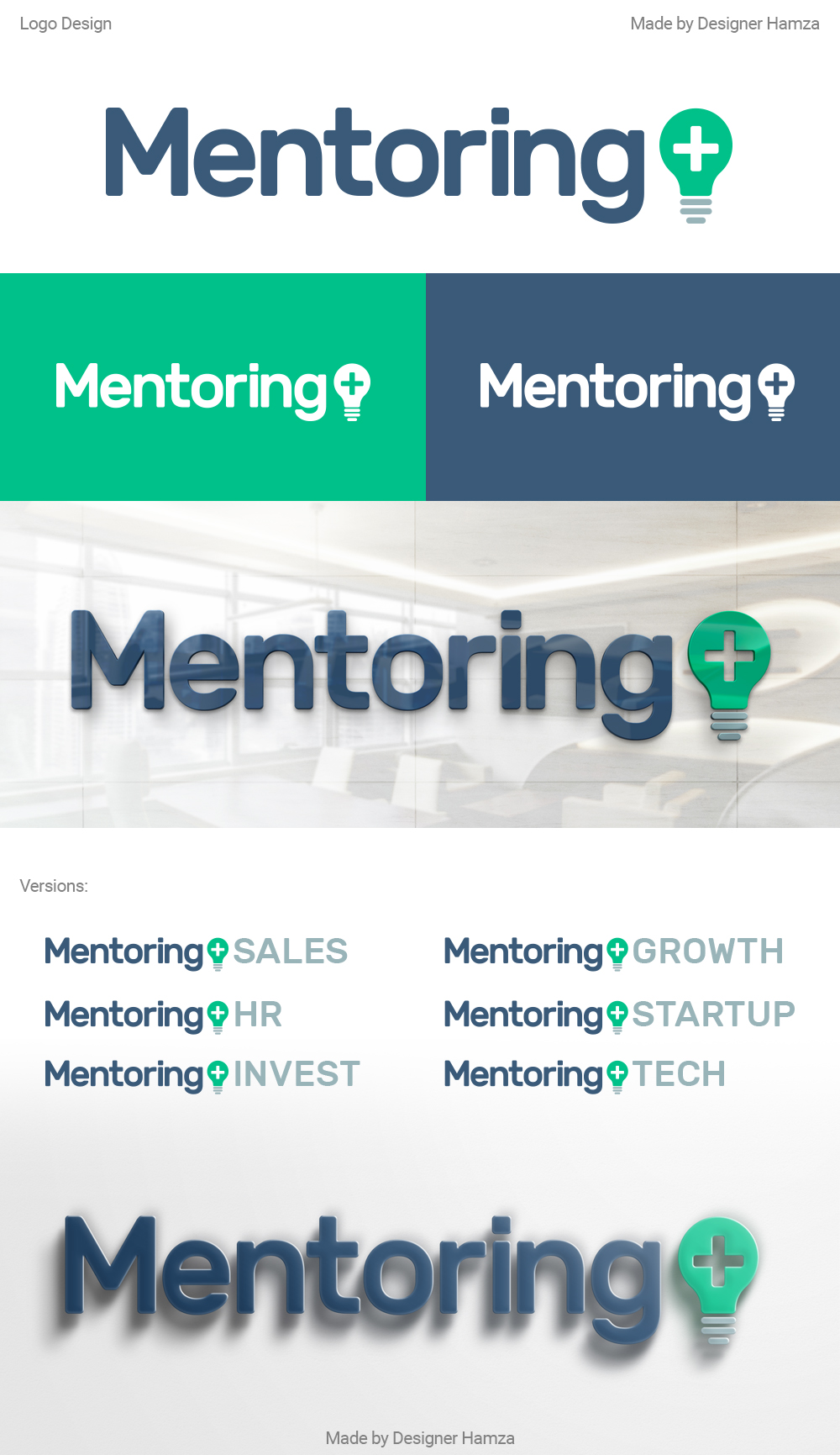 Design de Logo par Designer Hamza pour Mentoring Plus ApS | Design #27576505