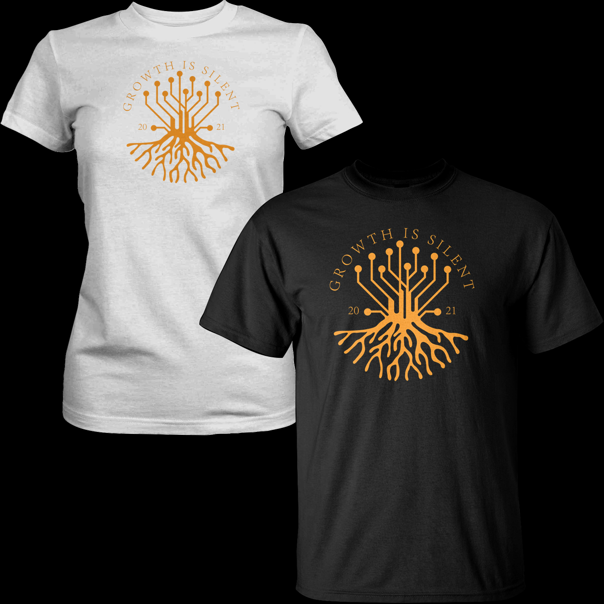 T-shirt Design by Kiki Hermawan for Silent Roots | Design #27604891