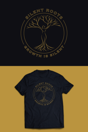 T-shirt Design by mithunpopey for Silent Roots | Design #27583800