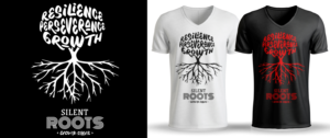 T-shirt Design by Al Pech for Silent Roots | Design #27583597