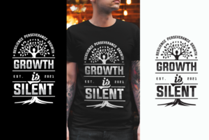 T-shirt Design by MD51 for Silent Roots | Design #27584992