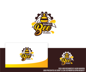 Bumblebee Works | Logo Design by alvinnavarra