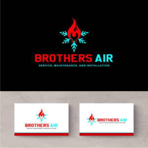 Logo Design by south door for Brothers air | Design: #27610262